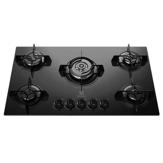 Cooktop Gás 5 Bocas Electrolux Tripla Chama Bivolt KE5TP
