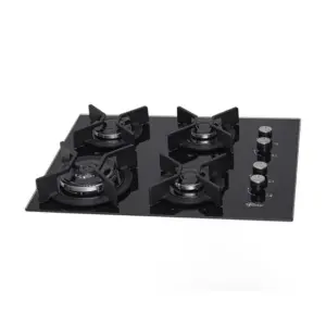 Cooktop Gás 4 Bocas Fischer Preto Infinity 4Q TC Cooktop Gás 4 Bocas Fischer Preto Infinity 4Q TC