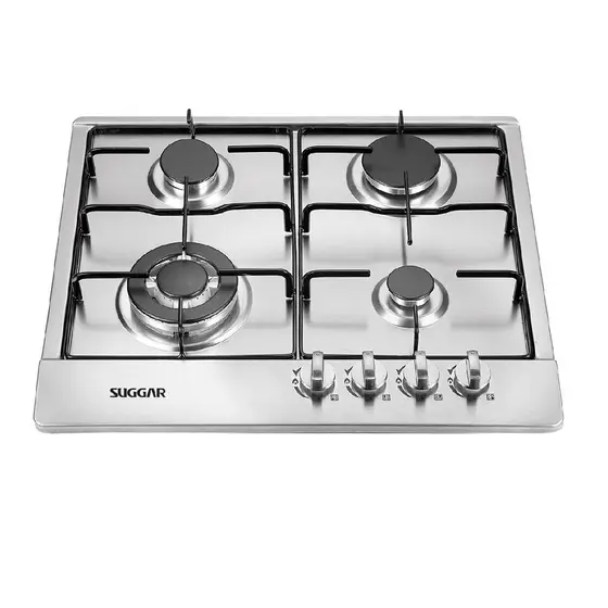 Cooktop Gás 4 Bocas Suggar Inox Bivolt FG4134IX