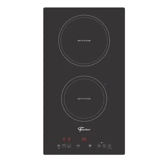 Cooktop Indução 2 Bocas Fischer Vitrocerâmico