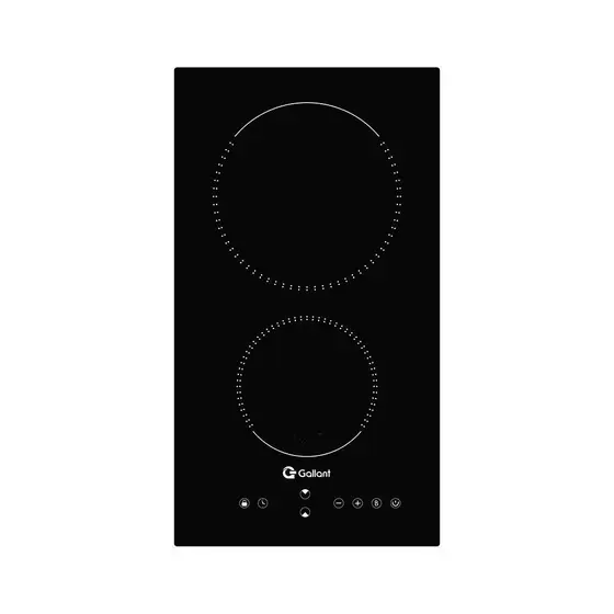 Cooktop Indução 2 Bocas Gallant Vitrocerâmico Painel Touch Screen Preto 220V GCT02VINA-PT220