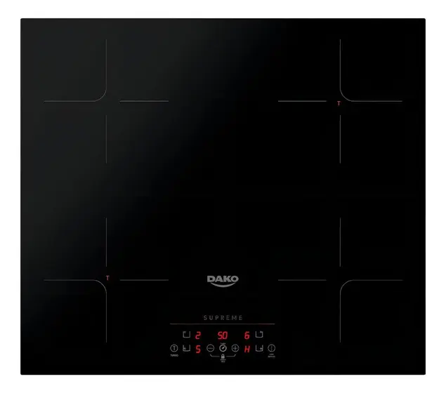 Cooktop Indução 4 Bocas Dako Preto 220V Supreme