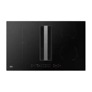 Cooktop Indução 4 Bocas EOS com Coifa Embutida Ions de Plasma Premium EPCI04EC 220V Cooktop Indução 4 Bocas EOS com Coifa Embutida Ions de Plasma Premium EPCI04EC 220V
