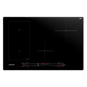Cooktop Indução 4 Bocas Brastemp Preto 220V Flexizone BDJ77BEBNA Cooktop Indução 4 Bocas Brastemp Preto 220V Flexizone BDJ77BEBNA