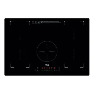 Cooktop Indução 5 Bocas HQ Embutir Painel Touch Free Zone 9000W Preto 77cm 220V HQ-IDE9005-FZ Cooktop Indução 5 Bocas HQ Embutir Painel Touch Free Zone 9000W Preto 77cm 220V HQ-IDE9005-FZ