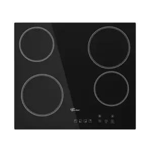 Cooktop Elétrico 4 Bocas Fischer 220V Touch Mesa Vitrocerâmica Cooktop Elétrico 4 Bocas Fischer 220V Touch Mesa Vitrocerâmica
