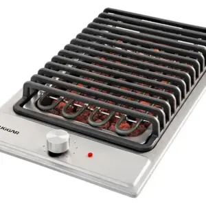 Cooktop Elétrico 1 Boca Suggar Inox com Grelha Barbecue Cooktop Elétrico 1 Boca Suggar Inox com Grelha Barbecue