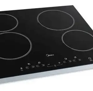 Cooktop Elétrico 4 Bocas Midea Vitrocerâmico 220V 59x52cm Cooktop Elétrico 4 Bocas Midea Vitrocerâmico 220V 59x52cm