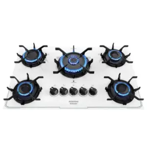 Cooktop Gás 5 Bocas Itatiaia Tripla Chama Branco Bivolt Itamaster Cooktop Gás 5 Bocas Itatiaia Tripla Chama Branco Bivolt Itamaster