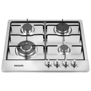 Cooktop Gás 4 Bocas Suggar Inox FG4134IX Cooktop Gás 4 Bocas Suggar Inox FG4134IX