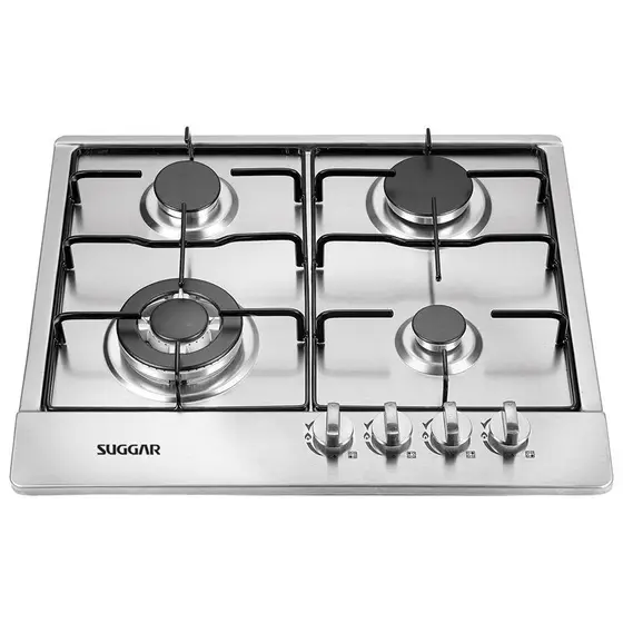 Cooktop Gás 4 Bocas Suggar Inox FG4134IX