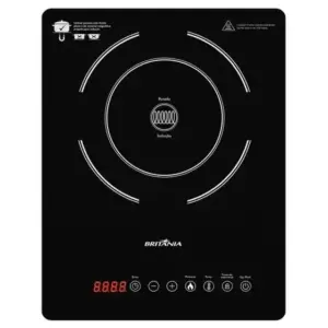 Fogão Cooktop Indução 1 Boca Britânia Painel Touch Timer 127V BCT10A Fogão Cooktop Indução 1 Boca Britânia Painel Touch Timer 127V BCT10A