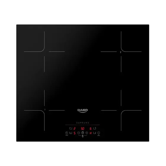 Cooktop Indução 4 Bocas Dako Preto 220V Supreme