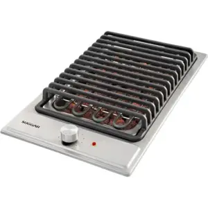 Cooktop Elétrico 1 Boca Suggar Inox Churrasqueira com Grelha 220V Barbecue Cooktop Elétrico 1 Boca Suggar Inox Churrasqueira com Grelha 220V Barbecue