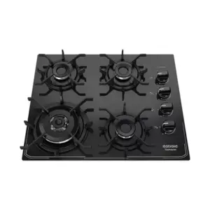 Cooktop Gás 4 Bocas Itatiaia Preto Bivolt Itamaster Cooktop Gás 4 Bocas Itatiaia Preto Bivolt Itamaster