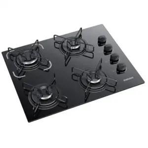 Cooktop Gás 4 Bocas Itatiaia Preto Bivolt Essencial Cooktop Gás 4 Bocas Itatiaia Preto Bivolt Essencial