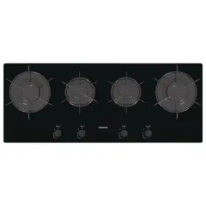 Cooktop Gás 4 Bocas Venax Preto Bivolt Linear Arena Cooktop Gás 4 Bocas Venax Preto Bivolt Linear Arena