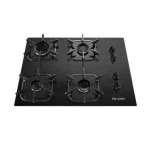Cooktop Gás 4 Bocas Mueller Queimador Ultra Chama Preto Bivolt Cooktop Gás 4 Bocas Mueller Queimador Ultra Chama Preto Bivolt