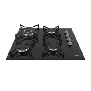 Cooktop Gás 4 Bocas Philco Vidro Tripla Chama Bivolt Cook Chef Cooktop Gás 4 Bocas Philco Vidro Tripla Chama Bivolt Cook Chef