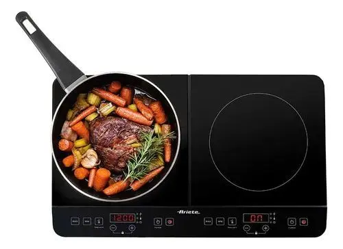 Cooktop Indução 2 Bocas Ariete Portátil Preto 110V 1998