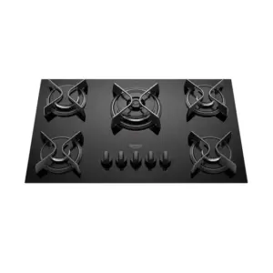 Cooktop Gás 5 Bocas Dako Automático Mesa de Vidro Mega Chama Bivolt Supreme Cooktop Gás 5 Bocas Dako Automático Mesa de Vidro Mega Chama Bivolt Supreme