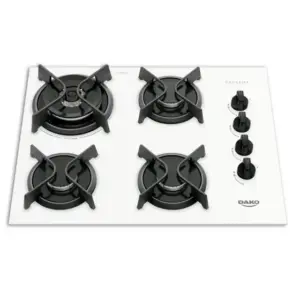 Cooktop Gás 4 Bocas Dako Branco Bivolt Supreme Cooktop Gás 4 Bocas Dako Branco Bivolt Supreme