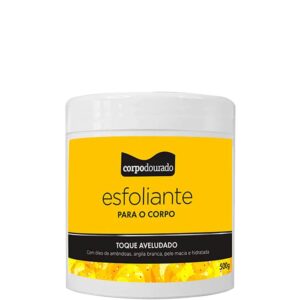 Esfoliante Corpo Dourado Clinic Mais Com Óleo de Amêndoas Corporal 500g Esfoliante Corpo Dourado Clinic Mais Com Óleo de Amêndoas Corporal 500g