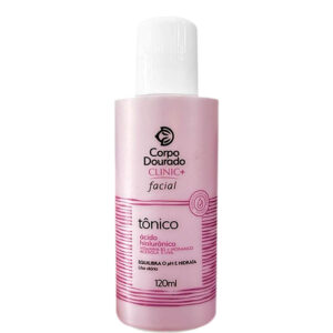 Tonico Facial Corpo Dourado Clinic Mais 120ml Tonico Facial Corpo Dourado Clinic Mais 120ml
