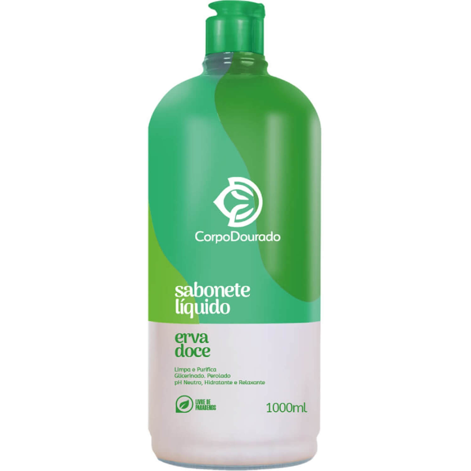 Sabonete Líquido Corporal Corpo Dourado Erva Doce 1L