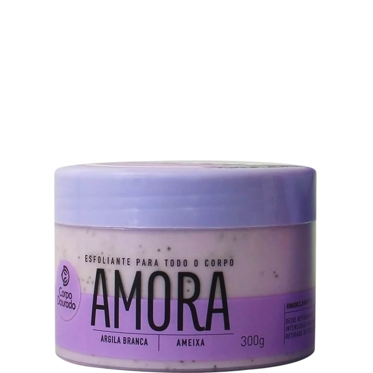 Esfoliante Corpo Dourado Fruktais Amora e Ameixa Corporal 300g