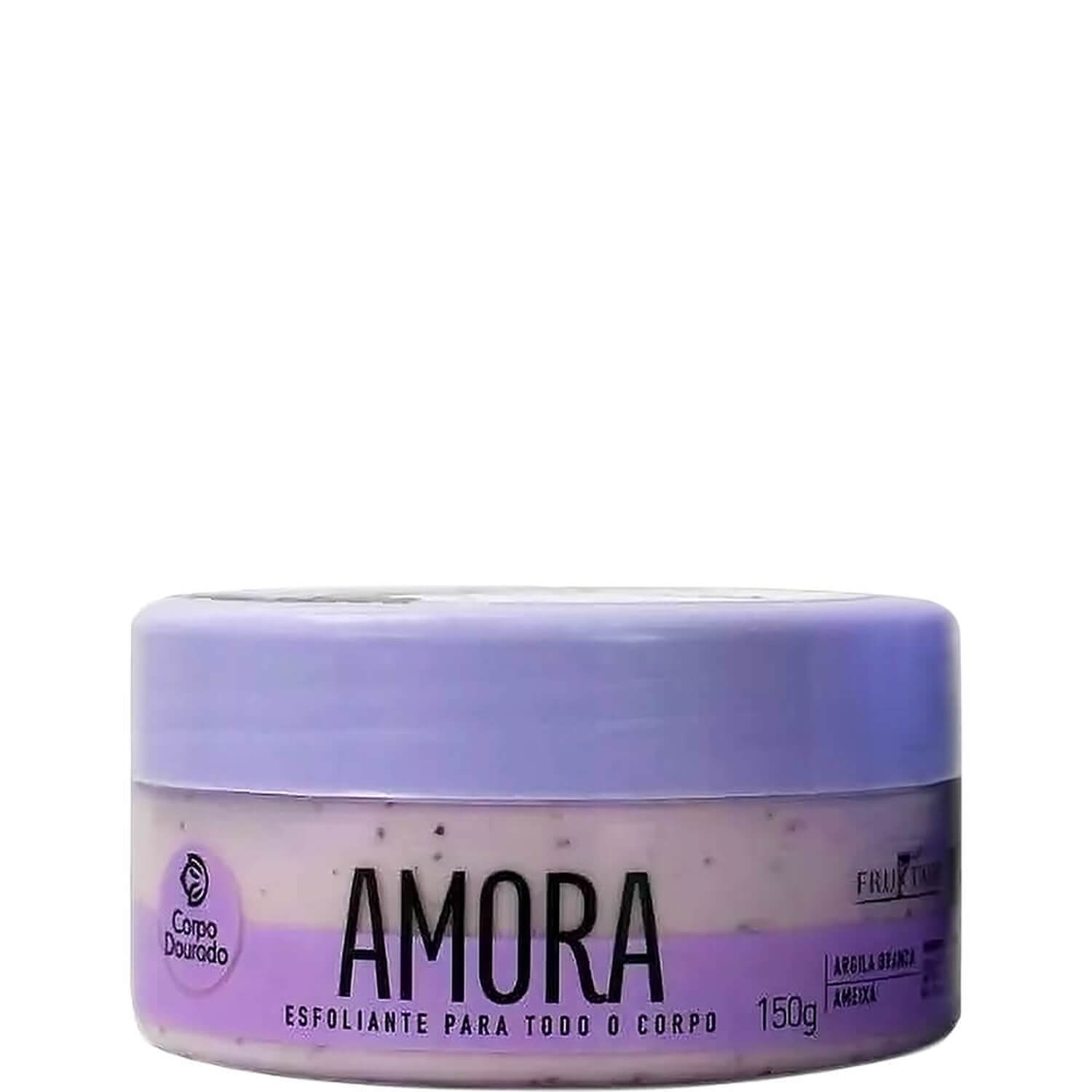 Esfoliante Corpo Dourado Fruktais Ameixa e Amora Corporal 150g