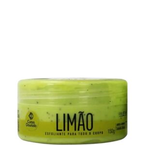 Esfoliante Corpo Dourado Fruktais Limão e Carvão Ativado Corporal 150g Esfoliante Corpo Dourado Fruktais Limão e Carvão Ativado Corporal 150g