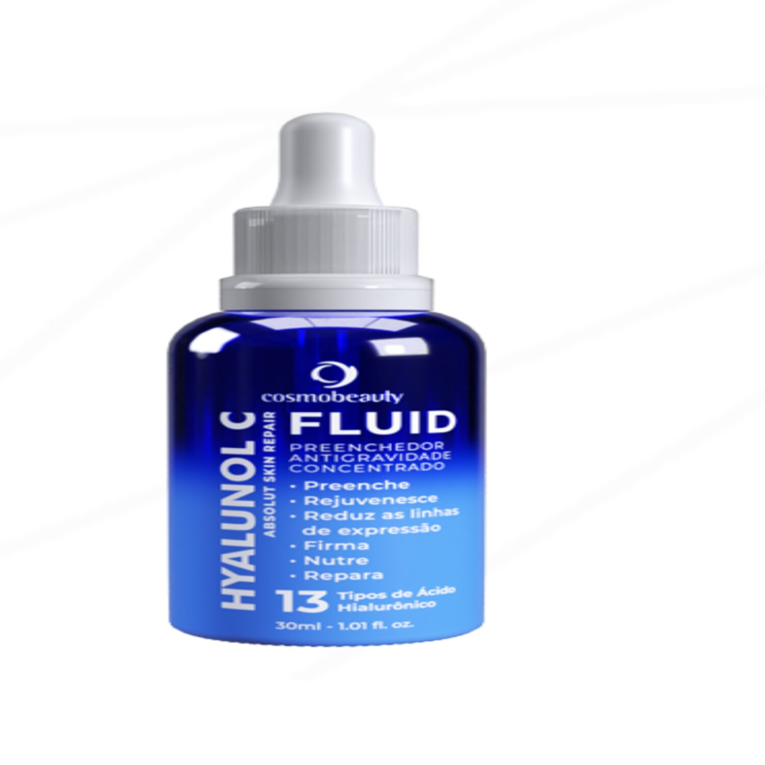 Sérum Redutor de Linhas Cosmobeauty Hyalunol C Fluid 30ml