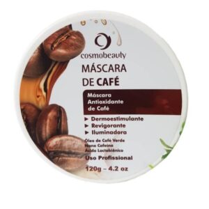 Máscara Facial Profissional Cosmobeauty Máscara de Café 120g