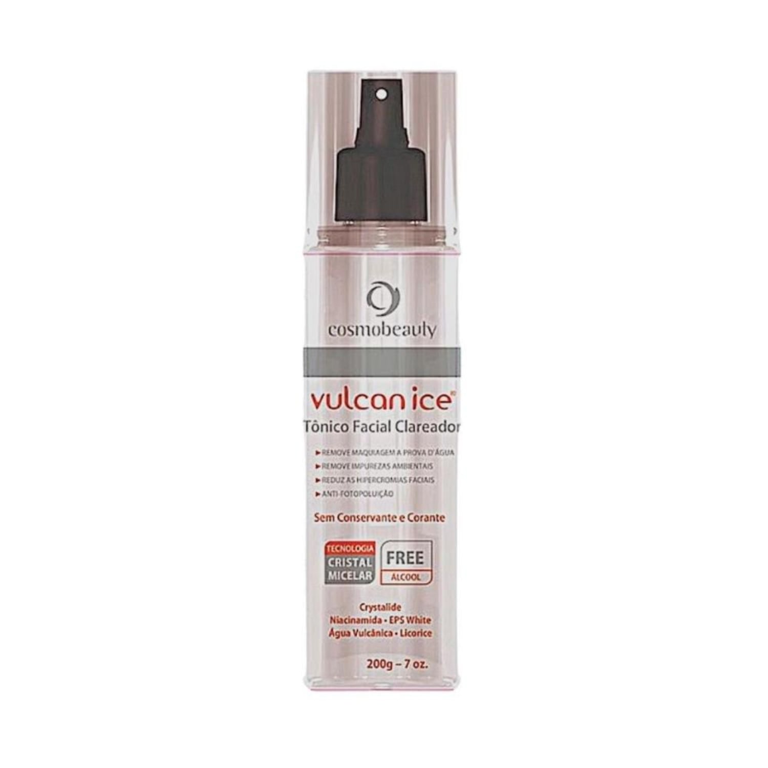 Tonico Facial Cosmobeauty Vulcan Ice 200ml