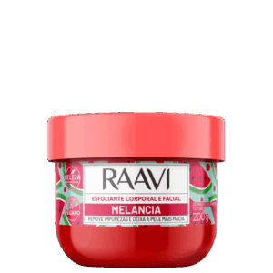 Creme Esfoliante Raavi Melancia Facial e Corporal 200g