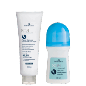 Creme Hidrata Pé Desodorante e Óleo Tira Rachaduras e Chulé 1 Unidade