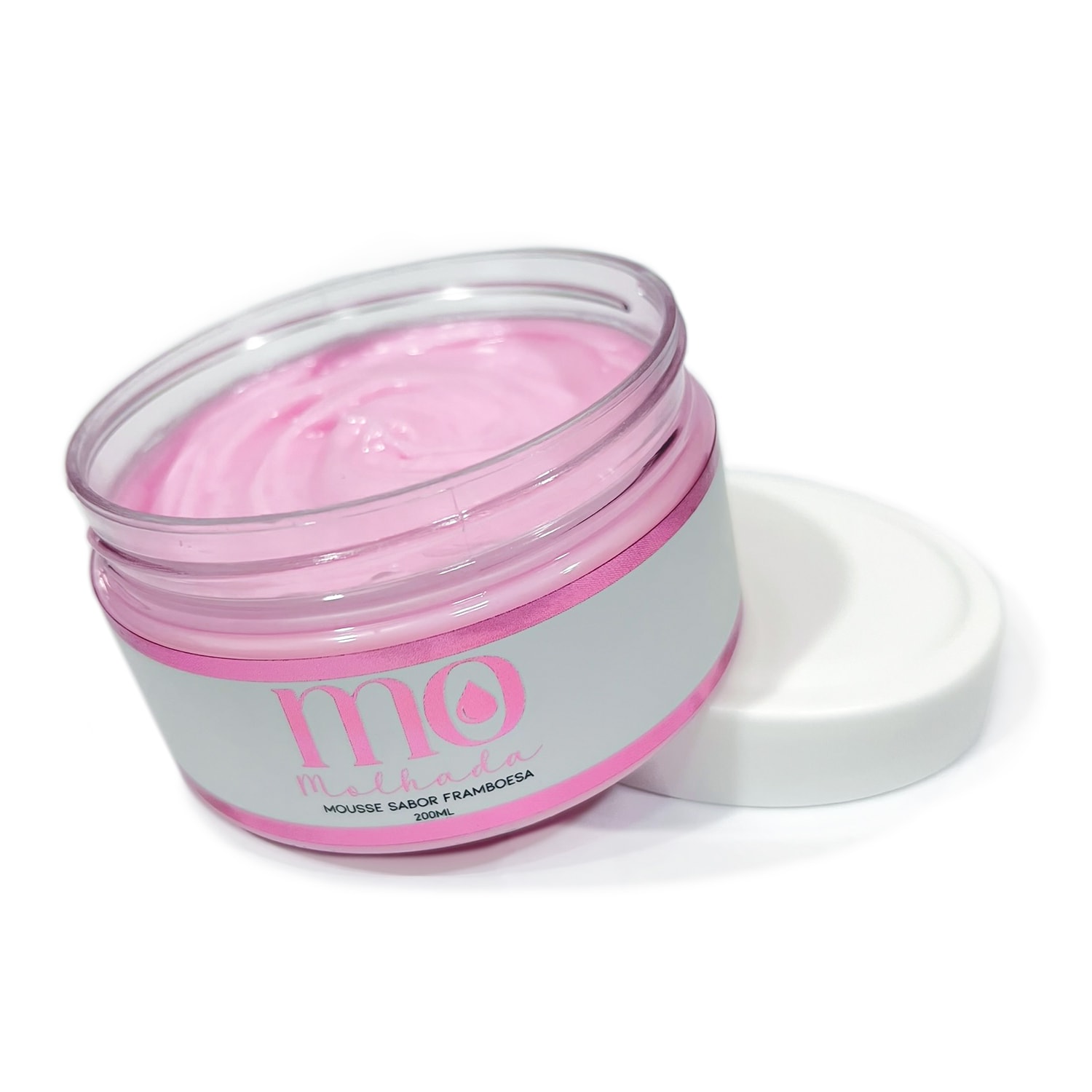 Creme Corporal Mousse de Framboesa Pele Aveludada Perfumada e Macia 200ml