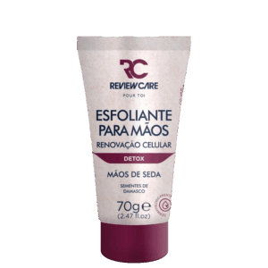 Creme Hidratante Esfoliante para Mãos de Seda Detox Review Care 70g