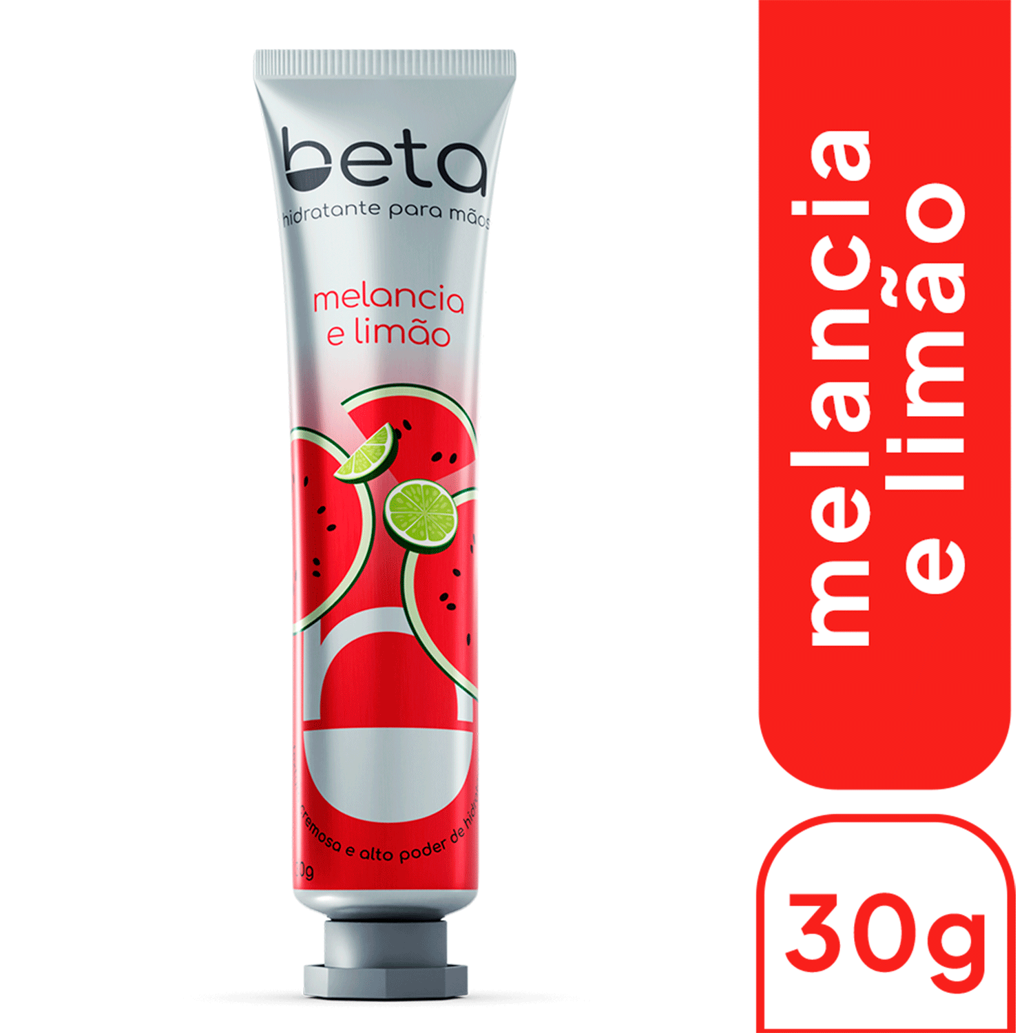 Creme Hidratante Para As Mãos Beta Melancia e Limão 30g