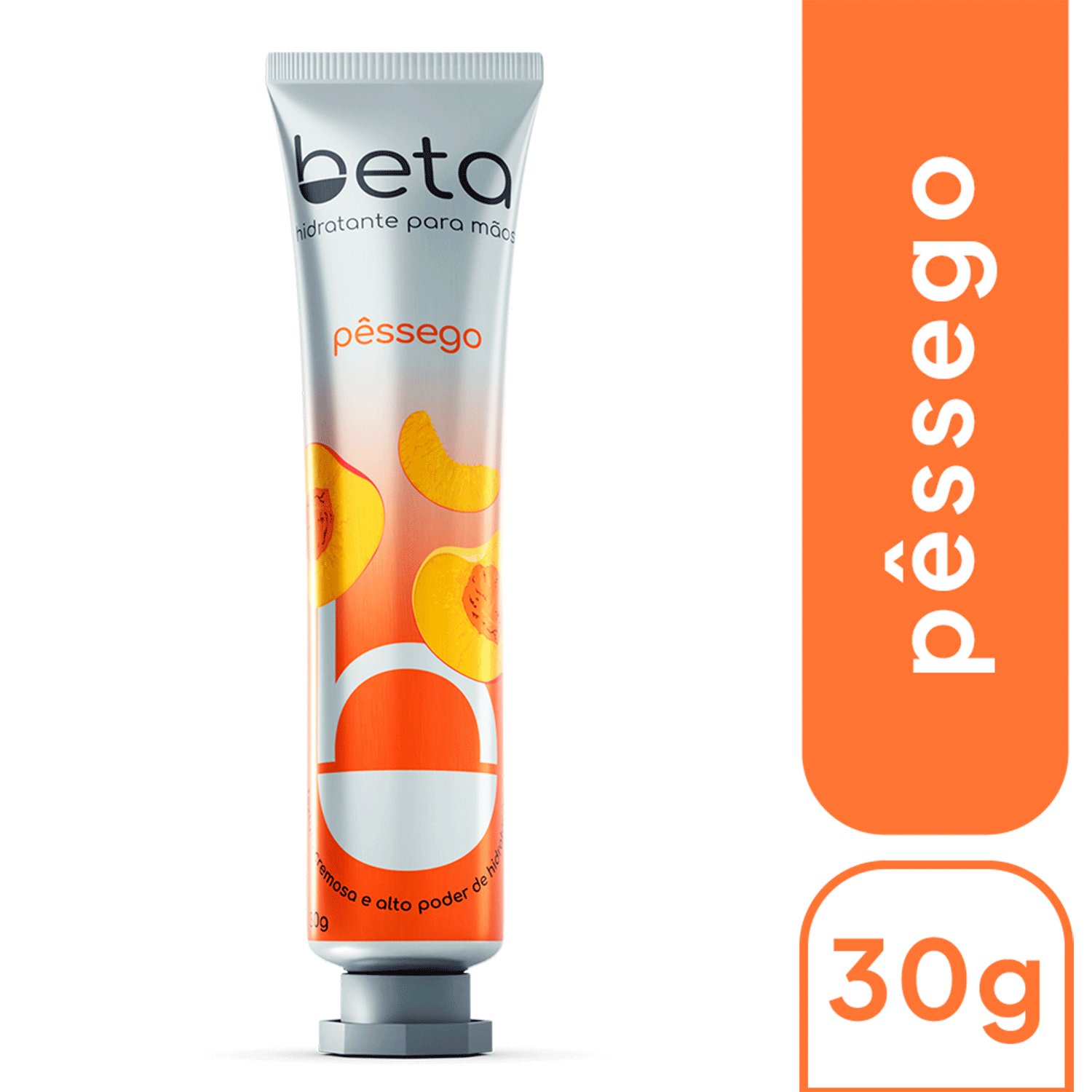 Creme Hidratante Para As Mãos Beta Pêssego 30g
