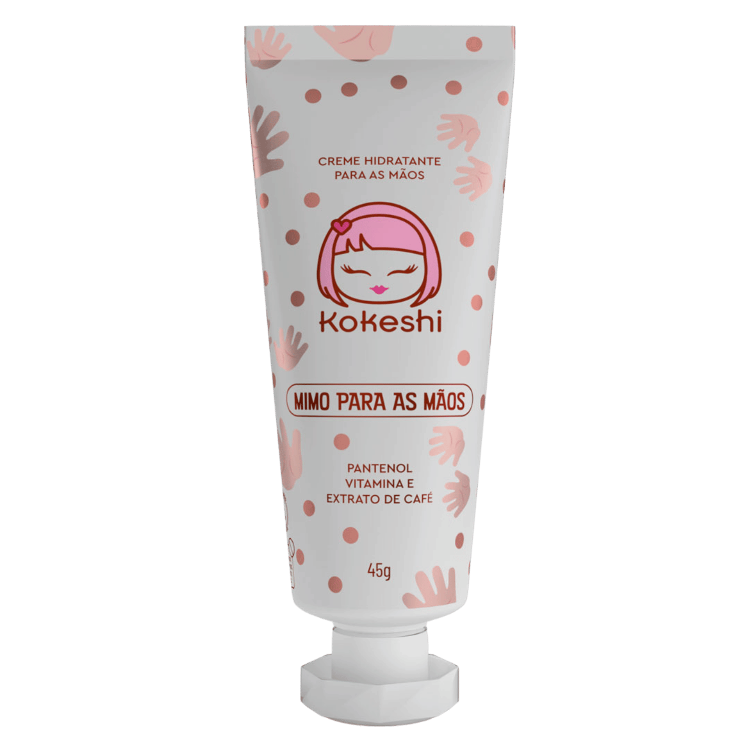 Creme Hidratante para as Mãos e Cutículas Kokeshi Maciez 1 Unidade
