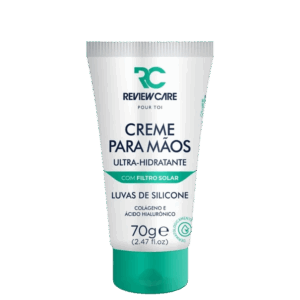 Creme Hidratante para Mãos Luva De Silicone Review Care 70g Creme Hidratante para Mãos Luva De Silicone Review Care 70g