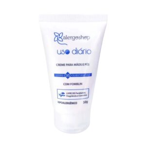 Creme Para as Mãos e Pés Hipoalergênico Uso Diário Alergoshop 50g Creme Para as Mãos e Pés Hipoalergênico Uso Diário Alergoshop 50g