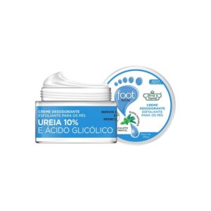 Creme Esfoliante e Desodorante para Pés Flores e Vegetais 250g