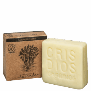 Sabonete em Barra Cris Dios Organics Óleos Essenciais de Lavanda 100g