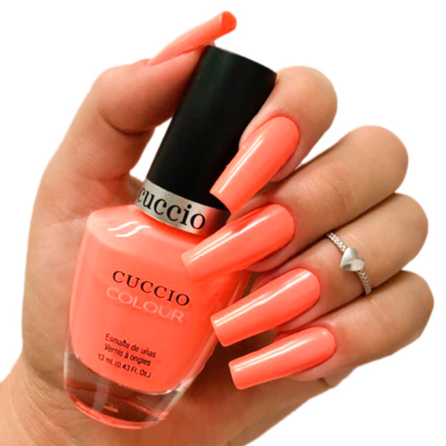 Esmalte Cuccio Brasil Colour 1219 Be Fearless Laranja 13ml