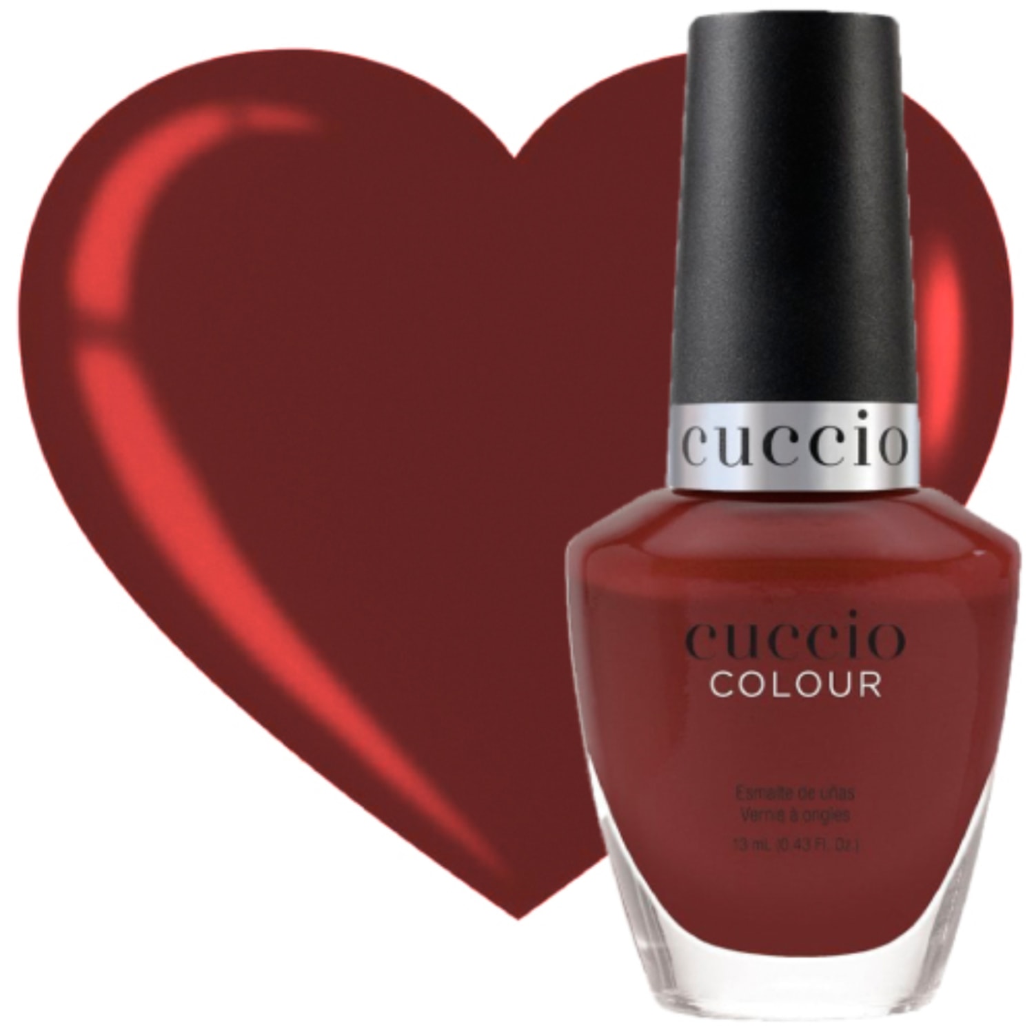Esmalte Cuccio Brasil Colour 1224 Weave Me Alone Vermelho 13ml