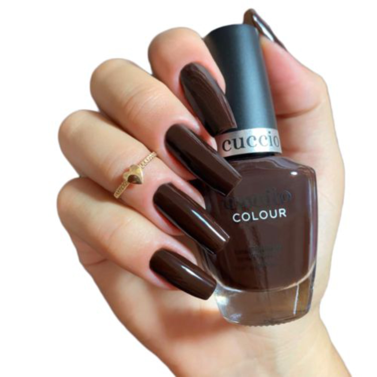 Esmalte Cuccio Brasil Colour 1292 Oh Fudge Nude Marrom 13ml