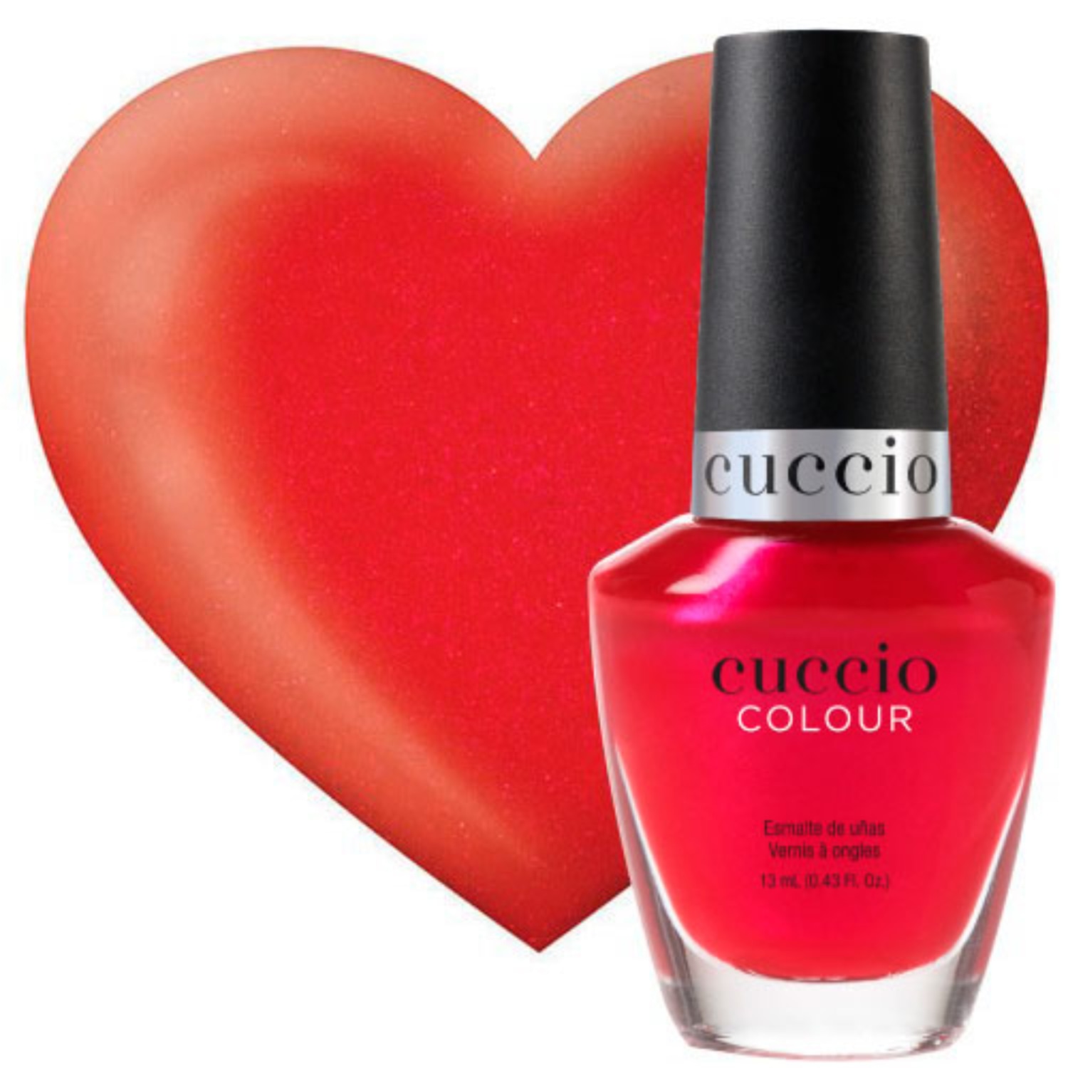 Esmalte Cremoso Cuccio Brasil Colour Red Lights in Amsterdan 13ml